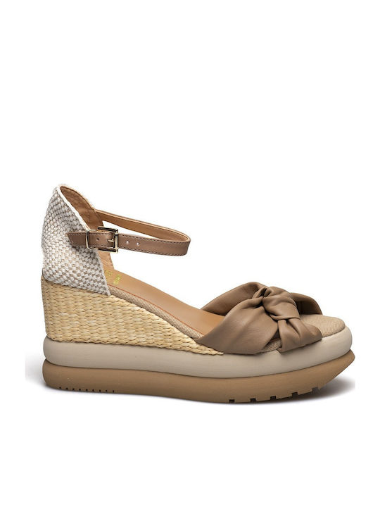 Platforme Dama Tabac Maro