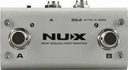 NUX Dual Pedals Footswitch Electric Guitar and Electric Bass