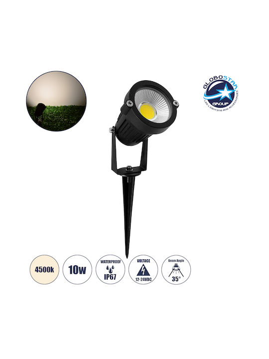 GloboStar Waterproof Led Light Fixture Bridgelux 10W 1150lm 35° IP67 4500K Dimmable 75582