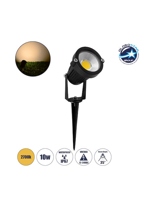 GloboStar Waterproof Led Light Fixture Bridgelux 10W 1100lm 35° IP67 3000K Dimmable 75583