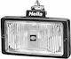 Hella Squareς Foglights Car Universal with White Lighting 1pcs