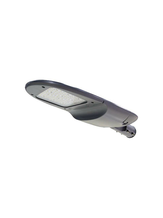 Geyer Cronos Εξωτερικό Φωτιστικό LED Δρόμου 90W με Φυσικό Λευκό Φως IP66 Γκρι
