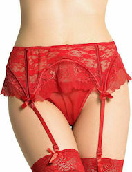 Queen Lingerie Spitze Strapsgürtel & Tanga Sexy Dessous-Set Rot Queen Lingerie Spitze Strapsgürtel & Tanga Sexy Dessous-Set Rot