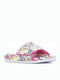 X JGoldcrown Bobs Pop Ups 2 Love & Summer Women's Slides White