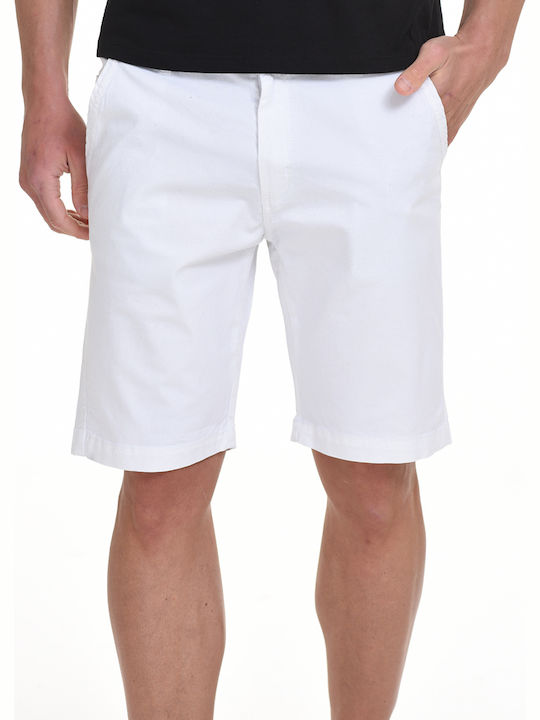 Men's Shorts Chino White