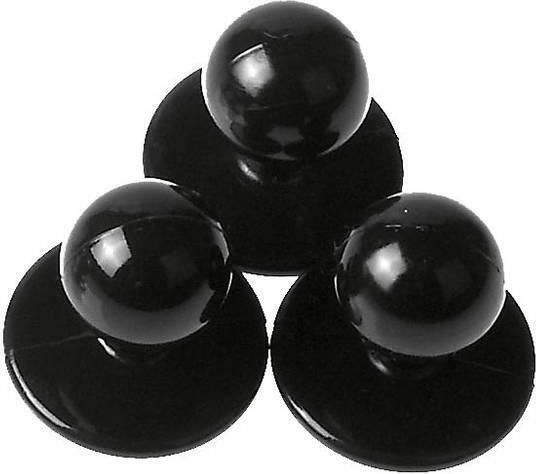 Toma Youniform Κουμπί Σεφ 12τμχ Black