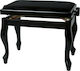 Gewa Deluxe Classic Hocker Klavier Verstellbare...