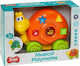 Smyk Shape Sorting Toy Playmates Snail with Music for 12++ Months