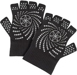 Gaiam Grippy Йога Дамски Спортни Ръкавици За Спортна Зала Черни Gaiam Grippy Йога Дамски Спортни Ръкавици За Спортна Зала Черни
