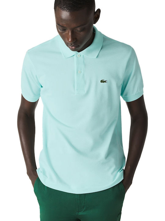 Lacoste Polo Μπλούζα Κοντομάνικη Τιρκουάζ