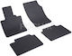 Rigum Set of Front and Rear Mats 4pcs for Volvo S90 / V90 Black