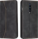 Bodycell Synthetic Leather Book Black (OnePlus 8)