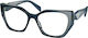 Prada Rame Ochelari Pentru Femei Acetat Fluture...