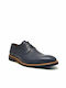 Damiani Men's Leather Dress Shoes Blue