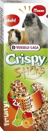 Versele Laga Crispy Sticks Treat with Fruits for Guinea Pig and Rabbit 110gr