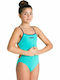 Arena Solid Lightech Kids Swimwear One-Piece Turquoise