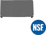 Shelf Compact Plastic NSF shelf suitable for food freezing 1060M x 530B mm SET OF 4 PIECES c372530