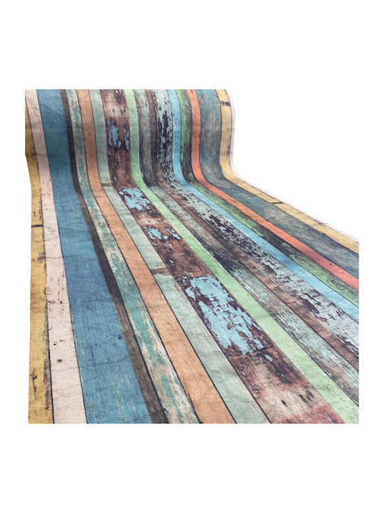 Küchenteppich mit Alexia - Wasserdicht - Rutschfeste Rückseite - STAINSTOP - Ethnik - 65x200cm - Dicke: 3mm