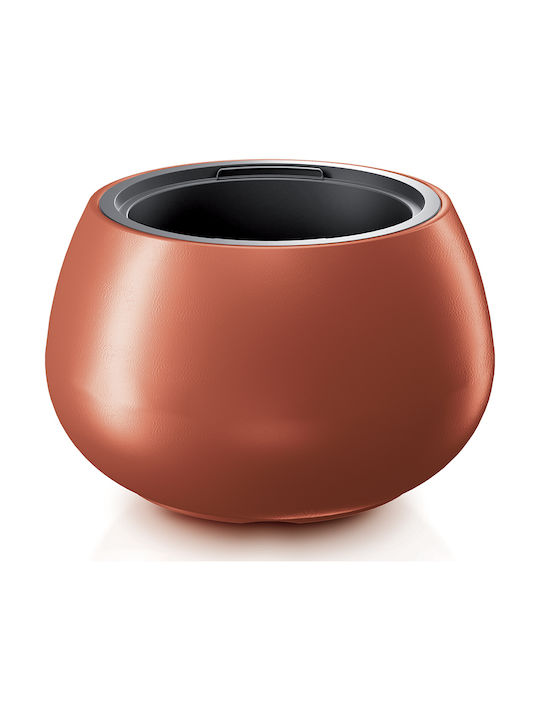 Prosperplast Γλάστρα Heos Flower Pot 43.6x27cm in Copper Color DBHEK440-7598U