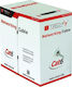 Techly U/UTP Cat.6 Ethernet Network Cable Without Terminated Connectors 305m Gray