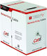 Techly U/UTP Cat.6 (Gigabit) Καλώδιο Δικτύου Ethernet χωρίς ακροδέκτες 305m Γκρι