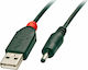 Lindy USB 2.0 Kabel USB-A-Stecker - DC Schwarz ...