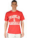 Franklin & Marshall Herren T-Shirt Kurzarm Rot