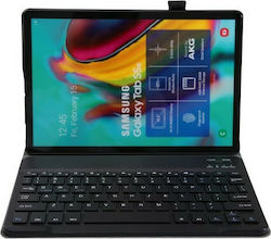 Flip Cover Din Piele Cu Tastatură Galaxy Tab S6 Lite 10.4 Neagră Flip Cover Din Piele Cu Tastatură Galaxy Tab S6 Lite 10.4 Neagră
