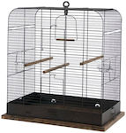 Zolux Bird Cage Retro Madeleine 54x34x53cm Black 53x34x54cm. 282373