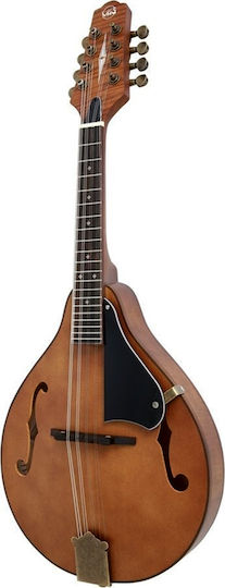 Gewa Akustisch Mandoline A-Antique mit flachem Körper Weinlese