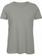 B&C Inspire Γυναικείο Διαφημιστικό T-shirt Κοντομάνικο Light Grey