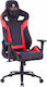 Eureka Ergonomic Onex Gx5 Scaun Gaming Din piele ecologică cu Brațe Reglabile Negru/Roșu