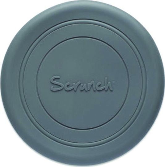 Scrunch Frisbee Σιλικόνης Γκρι με Διάμετρο 16 εκ.