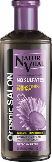 Natur Vital Organic Salon Sampon de par Păr Vopsit 300ml