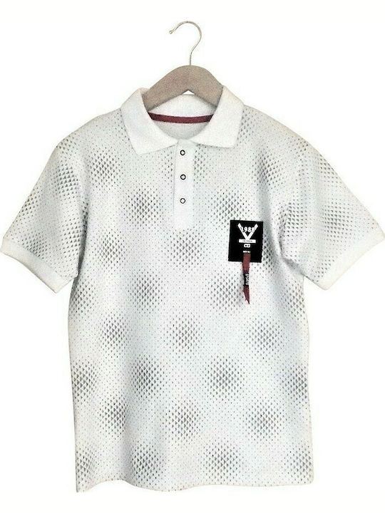 Παιδικό Polo Κοντομάνικο Λευκό