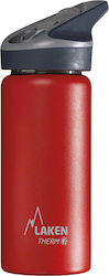 Laken Πώμα Jannu 500ml Κόκκινο
