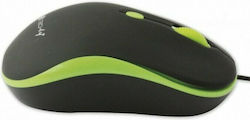 Techly Ενσύρματο Black/Green