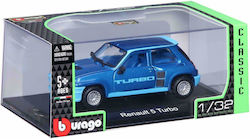 Bburago Classic Renault 5 Turbo Car 1:32 Renault 5 Turbo Blue for 5++ Years 18-43215