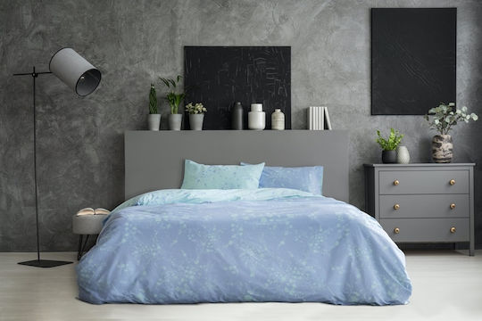 Kocoon Mystique Σετ Σεντόνια Μονά 160x270εκ. Blue (3τμχ)
