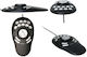 Contour Shuttle Pro V2 Cu fir Mouse Negru