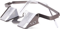 YY Vertical Classic Steel Grey Ochelari Prism Belay - Frână Prism