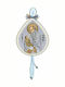 Slevori Saint Stylianos Saint Icon Kids Talisman made of Silver VP00149TW1HG-B-B
