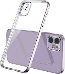 Bodycell HD Clear Back Cover Silicon Violet (iP...