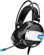 XO GE-02 Over Ear Gaming Headset with Connection 2x3.5mm / USB