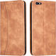 Bodycell PU Leather Book Piele artificială Maro...