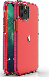Hurtel Spring Back Cover Σιλικόνης 1mm Ροζ (iPh...