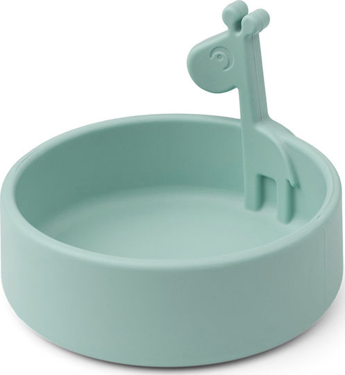 Done by Deer Bol pentru copii Raffi din silicon Albastru