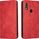 Bodycell PU Leather Buchen Sie Synthetisches Leder Rot (Redmi 7)