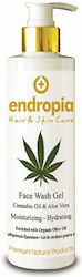 Endropia Cannabis Oil & Aloe Vera Face Wash Gel 250ml