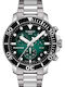 Tissot Seastar 1000 Men's Watch 45.5mm Chronograph Battery with Silver Metal Bracelet